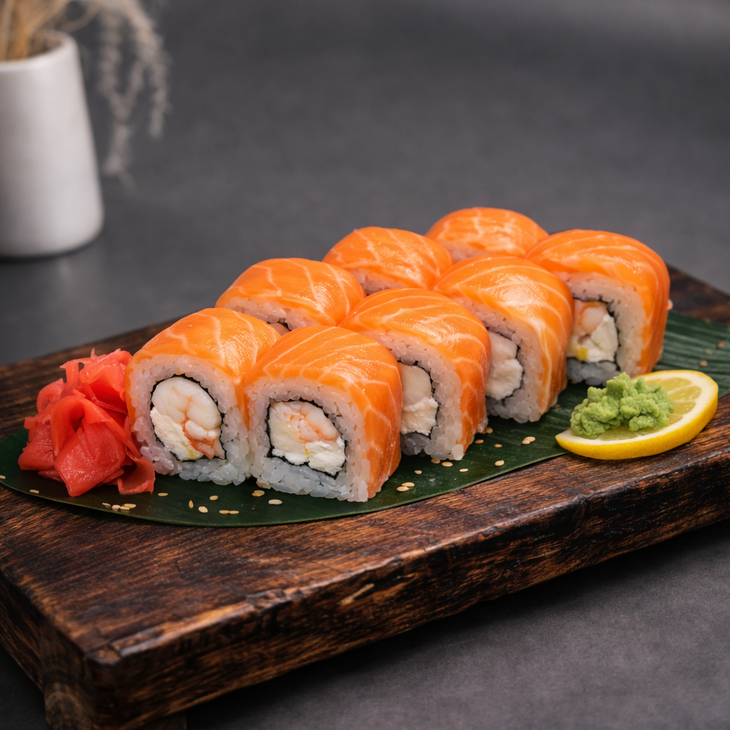 Филадельфия с креветкой