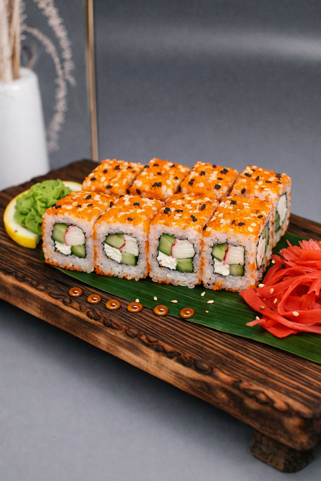 Калифорния с крабом