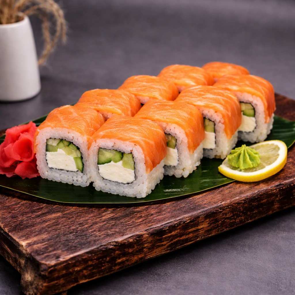 Филадельфия с огурцом