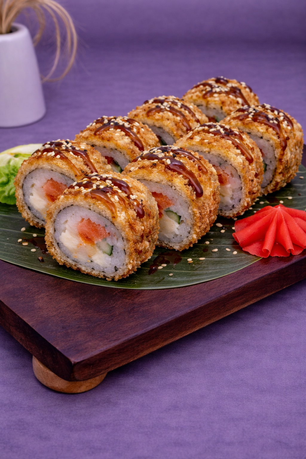 Лосось темпура